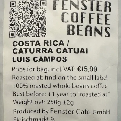 Luis Campos by Fenster Cafe