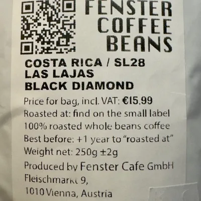 Black Diamond by Fenster Cafe